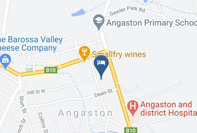 Barossa - Angaston's Rusty Olive B & B Maps