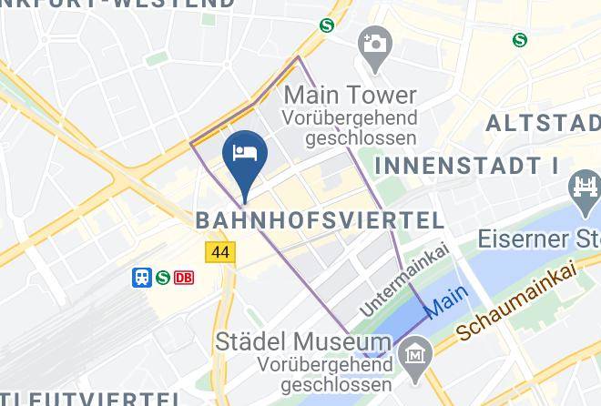 Frankfurt Am Main - Angel Hotel Maps