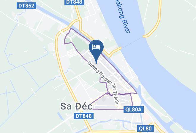 Sa Dec - Angel Hotel Maps