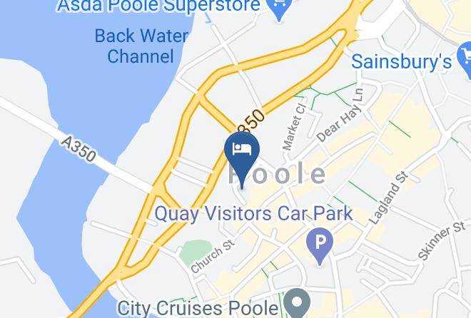 Poole - Angel Mews Holiday Property Maps
