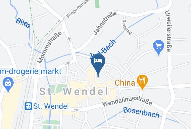 Sankt Wendel - Angel's Das Hotel Am Fruchtmarkt Maps