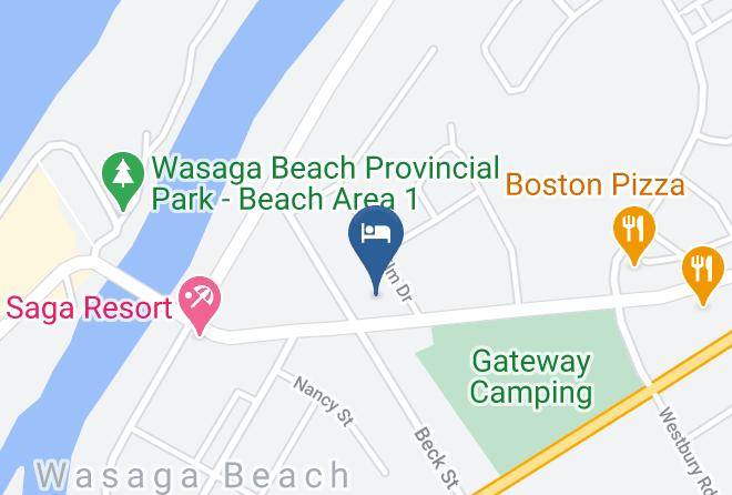 Wasaga Beach Inn Map