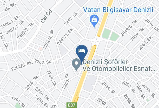 Angel's Park Hotel Denizli Otel Map