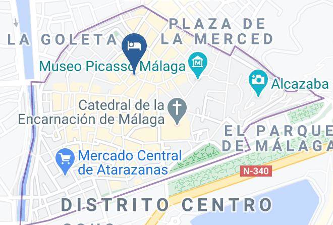 Malaga - Angel Suites Maps