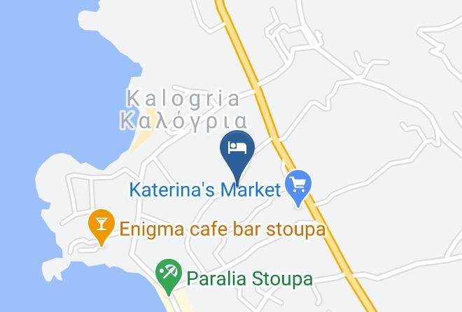 Messinia - Angela Studios Stoupa Maps