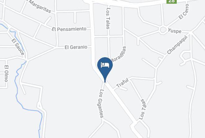 Punilla Department - Angeles Cabanas En Tanti Maps