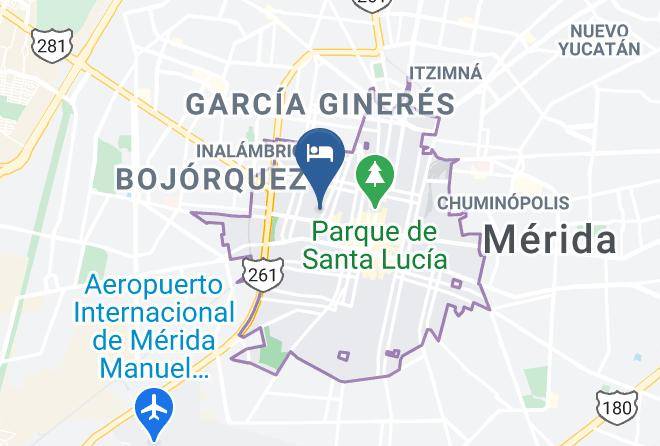 Merida - Angeles De Merida Maps