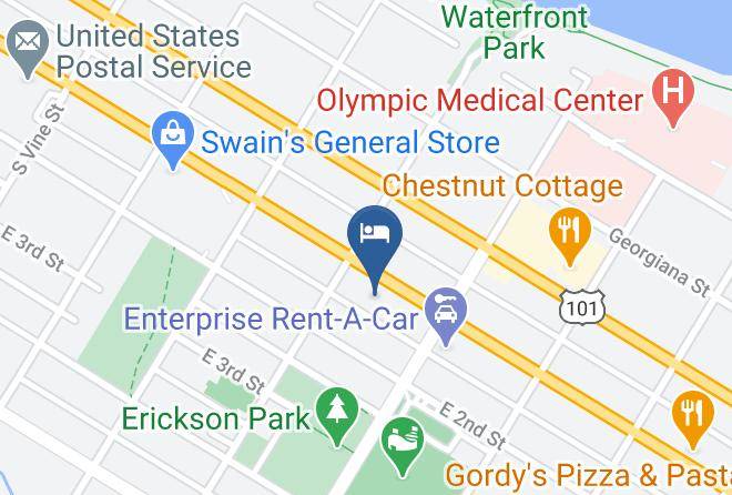 Clallam - Angeles Motel Maps