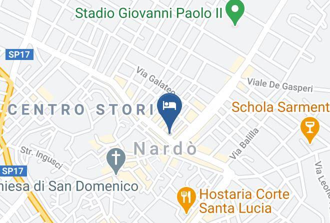 Lecce - Palazzo Osanna Maps