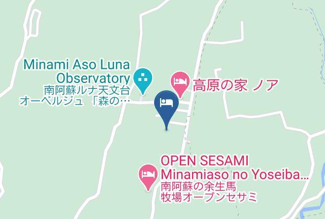 Minamiaso Vil Aso District - Angelica Lodge Maps