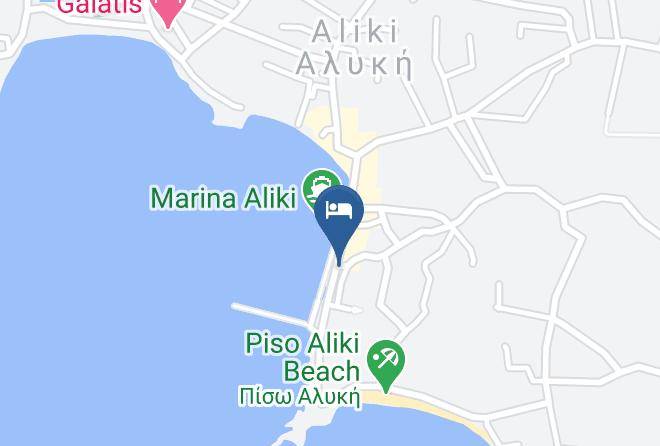 Paros - Angeliki Hotel Maps