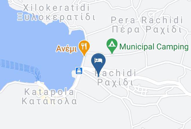 Naxos - Angeliki Pension Maps