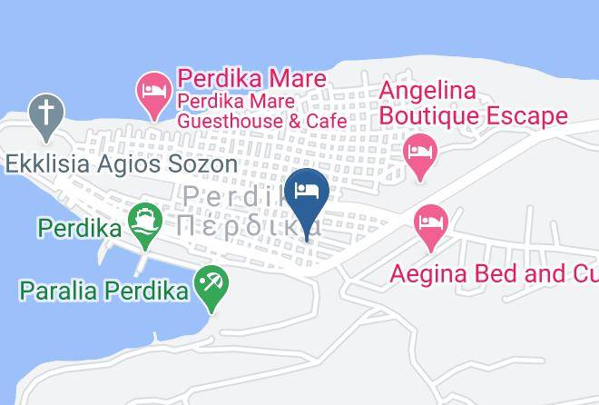 Angelina Aegina Boutique Escape Map