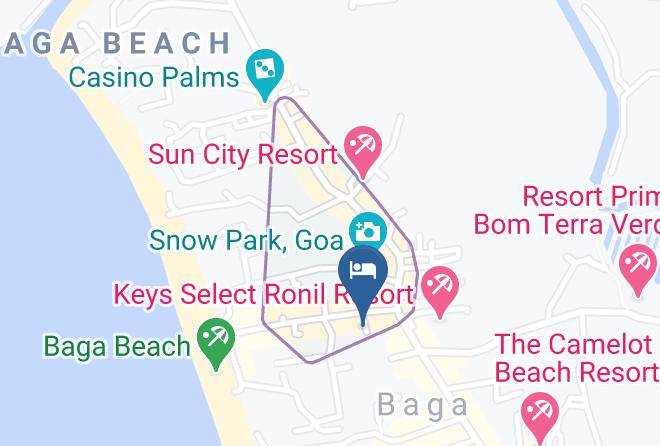 Bardez - Angelina Beach Resort Maps