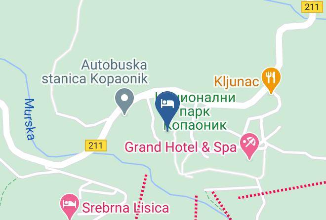 Hotel Angella Kopaonik Map