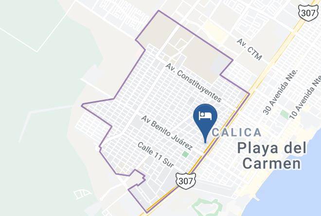 Solidaridad - Angelo's Hotel Maps