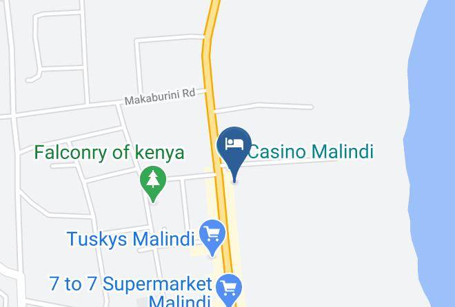 Kilifi - Angels Bay Resort Maps