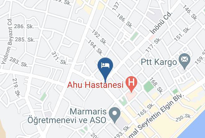 Marmaris - Angels Inn Hotel Marmaris Maps