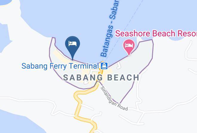 Oriental Mindoro - Angelyn's Dive Resort Maps