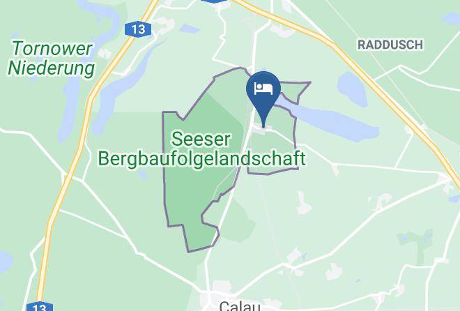 Oberspreewald Lausitz - Angerhof Bischdorf Maps