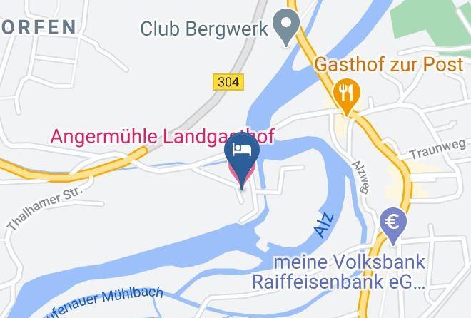 Traunstein - Angermuhle Landgasthof Maps