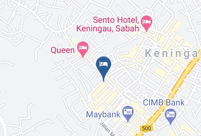 Bahagian Pedalaman - Anggerik Boutique Hotel Maps