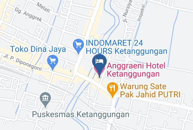 Anggraeni Hotel Ketanggungan Map