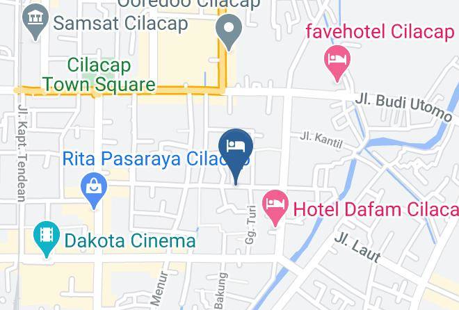Cilacap Regency - Anggrek Hotel Maps
