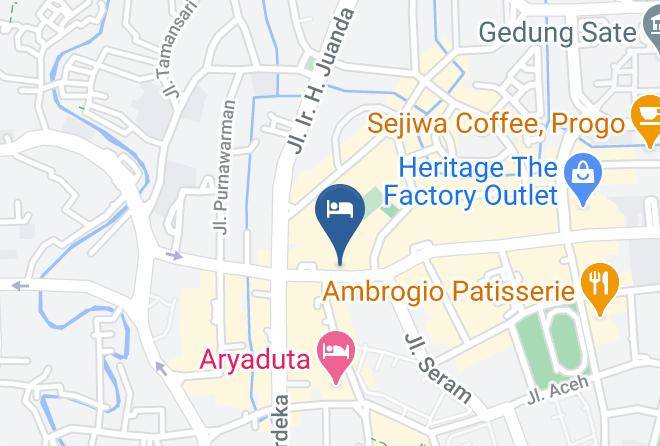 Anggrek Shopping Hotel Map
