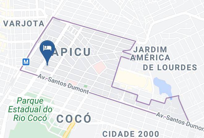 Fortaleza - Angica Golden Hotel Maps