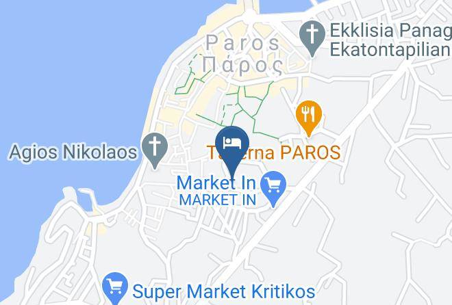 Paros - Angie' S Studios Maps