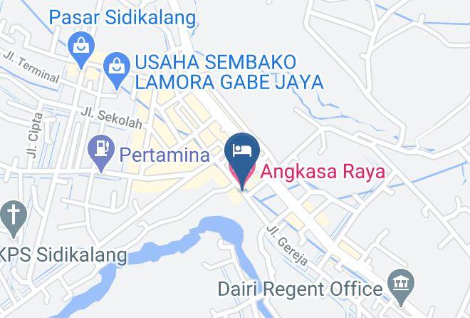 Kota Pak Pak Barat - Angkasa Raya Hotel Maps