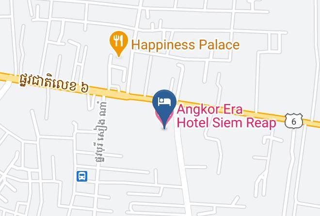 Angkor Era Hotel Siem Reap Karte - Siem Reap - Siem Reab Town