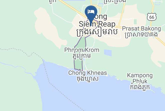 Angkor Heart Bungalow Karte - Siem Reap - Siem Reab Town
