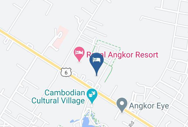 Angkor Miracle Reflection Club Karte - Siem Reap - Siem Reab Town