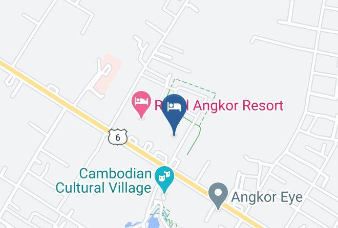 Angkor Miracle Resort & Spa Karte - Siem Reap - Siem Reab Town