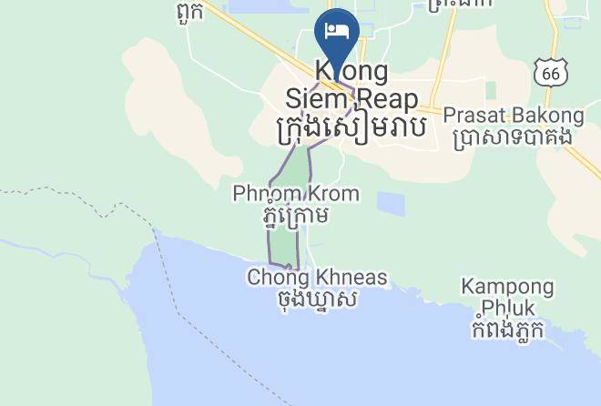 Angkor Oasis Condominium Karte - Siem Reap - Siem Reab Town