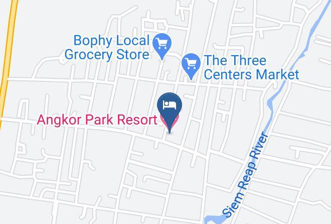 Angkor Park Resort Karte - Siem Reap - Siem Reab Town
