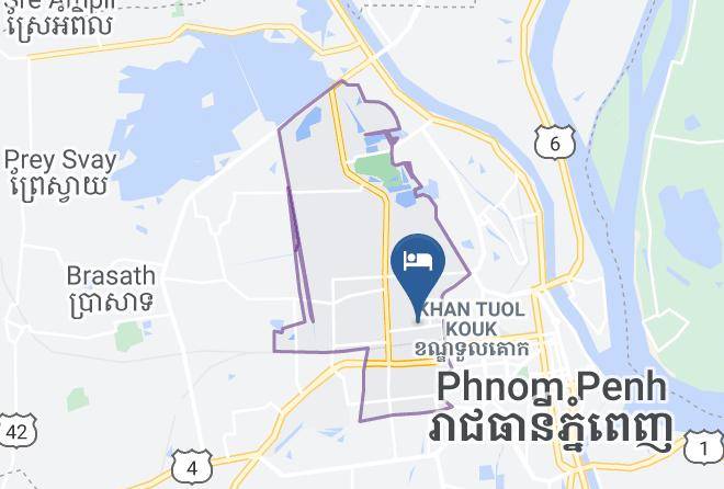 Sen Sokh - Angkor Sara Hotel & Skybar Maps