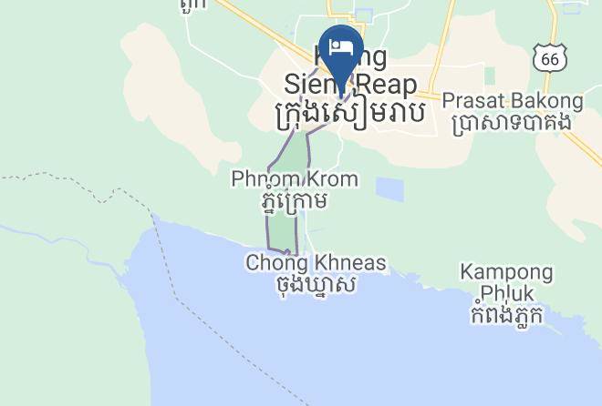 Angkor Zhe Jiang Hotel Karte - Siem Reap - Siem Reab Town