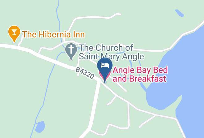 Pembrokeshire - Angle Bay Bed And Breakfast Maps