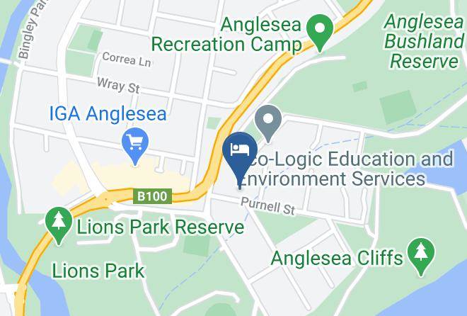 Angle By The Sea Holiday Home Anglesea Map