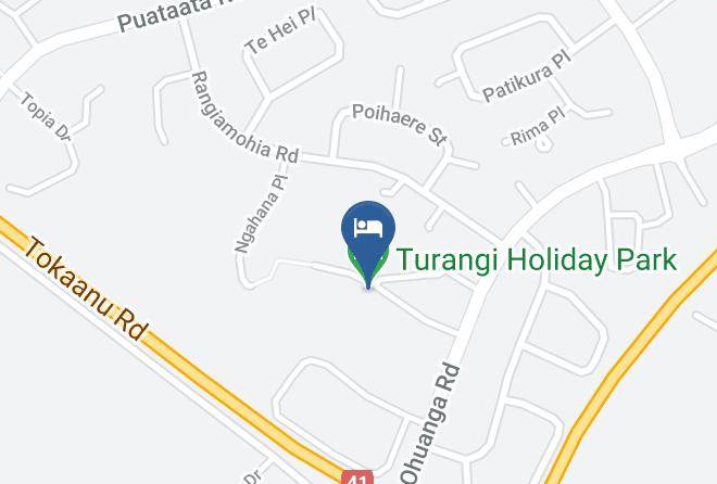 Taupo - Turangi Holiday Park Maps
