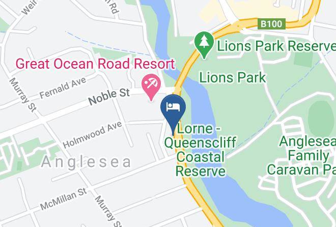 Surf Coast - Anglesea Motor Inn Maps