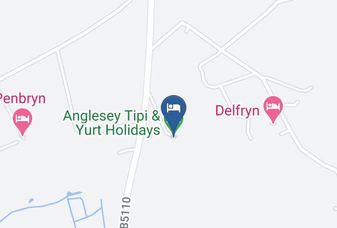 Isle Of Anglesey - Anglesey Tipi & Yurt Holidays Maps