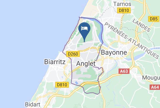 Pyrenees Atlantiques - Anglet Biarritz Maps