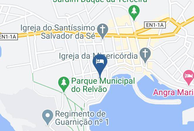 Angra Do Heroismo - Angra Downtown Maps