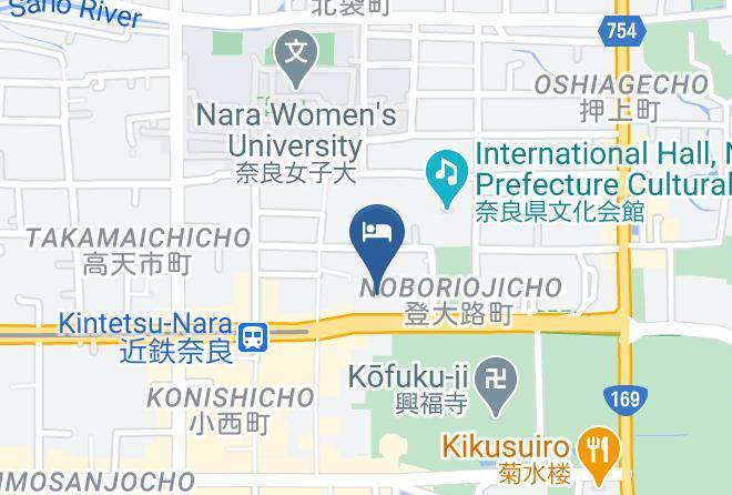 Nara City - An Grande Hotel Maps