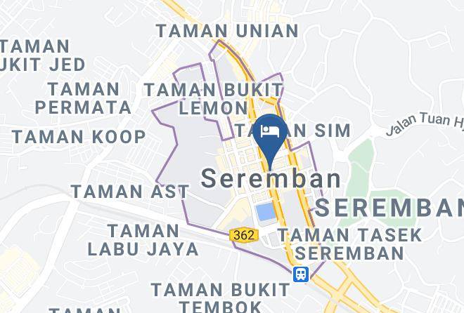 Seremban - Angsa Hotel Maps