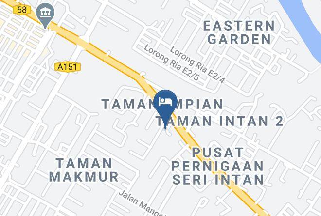 Hilir Perak District - Angsoka Hotel Teluk Intan Maps